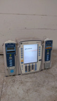 CAREFUSION ALARIS PC 8015 INFUSION PUMP WITH 2 ALARIS 8100 PUMP MODULES