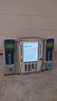 CAREFUSION ALARIS PC 8015 INFUSION PUMP WITH 2 ALARIS 8100 PUMP MODULES