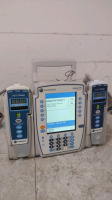 CAREFUSION ALARIS PC 8015 INFUSION PUMP WITH 2 ALARIS 8100 PUMP MODULES