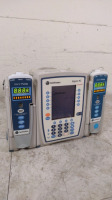 CAREFUSION ALARIS PC 8015 INFUSION PUMP WITH 2 ALARIS 8100 PUMP MODULES