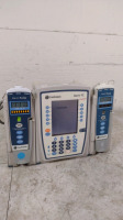 CAREFUSION ALARIS PC 8015 INFUSION PUMP WITH 2 ALARIS 8100 PUMP MODULES