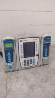 CAREFUSION ALARIS PC 8015 INFUSION PUMP WITH 2 ALARIS 8100 PUMP MODULES