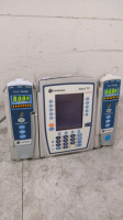 CAREFUSION ALARIS PC 8015 INFUSION PUMP WITH 2 ALARIS 8100 PUMP MODULES