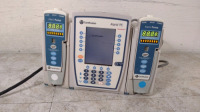 CAREFUSION ALARIS PC 8015 INFUSION PUMP WITH 2 ALARIS 8100 PUMP MODULES