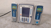 CAREFUSION ALARIS PC 8015 INFUSION PUMP WITH 2 ALARIS 8100 PUMP MODULES