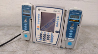 CAREFUSION ALARIS PC 8015 INFUSION PUMP WITH 2 ALARIS 8100 PUMP MODULES