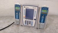 CAREFUSION ALARIS PC 8015 INFUSION PUMP WITH 2 ALARIS 8100 PUMP MODULES