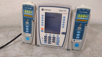 CAREFUSION ALARIS PC 8015 INFUSION PUMP WITH 2 ALARIS 8100 PUMP MODULES