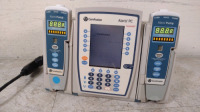 CAREFUSION ALARIS PC 8015 INFUSION PUMP WITH 2 ALARIS 8100 PUMP MODULES