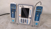 CAREFUSION ALARIS PC 8015 INFUSION PUMP WITH 2 ALARIS 8100 PUMP MODULES