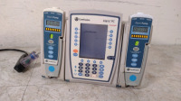 CAREFUSION ALARIS PC 8015 INFUSION PUMP WITH 2 ALARIS 8100 PUMP MODULES