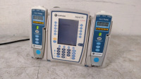 CAREFUSION ALARIS PC 8015 INFUSION PUMP WITH 2 ALARIS 8100 PUMP MODULES