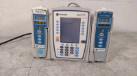 CAREFUSION ALARIS PC 8015 INFUSION PUMP WITH 2 ALARIS 8100 PUMP MODULES