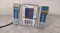 CAREFUSION ALARIS PC 8015 INFUSION PUMP WITH 2 ALARIS 8100 PUMP MODULES