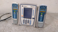 CAREFUSION ALARIS PC 8015 INFUSION PUMP WITH 2 ALARIS 8100 PUMP MODULES