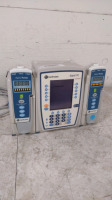 CAREFUSION ALARIS PC 8015 INFUSION PUMP WITH 2 ALARIS 8100 PUMP MODULES