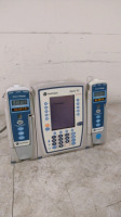 CAREFUSION ALARIS PC 8015 INFUSION PUMP WITH 2 ALARIS 8100 PUMP MODULES