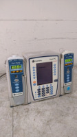 CAREFUSION ALARIS PC 8015 INFUSION PUMP WITH 2 ALARIS 8100 PUMP MODULES