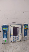 CAREFUSION ALARIS PC 8015 INFUSION PUMP WITH 2 ALARIS 8100 PUMP MODULES