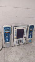 CAREFUSION ALARIS PC 8015 INFUSION PUMP WITH 2 ALARIS 8100 PUMP MODULES