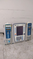 CAREFUSION ALARIS PC 8015 INFUSION PUMP WITH 2 ALARIS 8100 PUMP MODULES