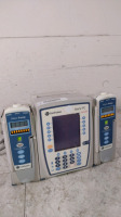 CAREFUSION ALARIS PC 8015 INFUSION PUMP WITH 2 ALARIS 8100 PUMP MODULES