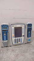 CAREFUSION ALARIS PC 8015 INFUSION PUMP WITH 2 ALARIS 8100 PUMP MODULES