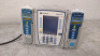 CAREFUSION ALARIS PC 8015 INFUSION PUMP WITH 2 ALARIS 8100 PUMP MODULES