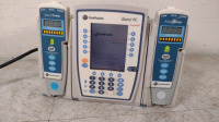 CAREFUSION ALARIS PC 8015 INFUSION PUMP WITH 2 ALARIS 8100 PUMP MODULES