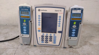 CAREFUSION ALARIS PC 8015 INFUSION PUMP WITH 2 ALARIS 8100 PUMP MODULES