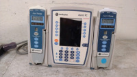 CAREFUSION ALARIS PC 8015 INFUSION PUMP WITH 2 ALARIS 8100 PUMP MODULES