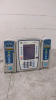 CAREFUSION ALARIS PC 8015 INFUSION PUMP WITH 2 ALARIS 8100 PUMP MODULES