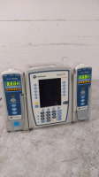 CAREFUSION ALARIS PC 8015 INFUSION PUMP WITH 2 ALARIS 8100 PUMP MODULES