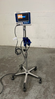 GLIDESCOPE PORTABLE GVL VIDEO LARYNGOSCOPE MONITOR ON ROLLING STAND