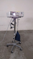 LUXTEC 3150AS LIGHT SOURCE WITH HEAD LAMP ON ROLLING STAND