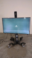 LG 55UB8500 55INCH MONITOR ON TRUEVISION TDS-01 STAND