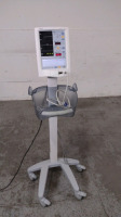 MINDRAY DATASCOPE ACCUTORR PLUS PATIENT MONITOR ON ROLLING STAND