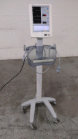 DATASCOPE ACCUTORR PLUS PATIENT MONITOR ON ROLLING STAND