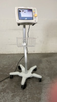 PHILIPS C3 PATIENT MONITOR ON ROLLING STAND