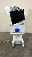 VERAN MEDICAL IG4 NAVIGATION SYSTEM WITH ACCESSORIES ON ROLLING CART