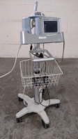 SONOSITE ILOOK 25 PORTABLE ULTRASOUND SYSTEM WITH 1 PROBE ON ROLLING STAND (SN 031W42)