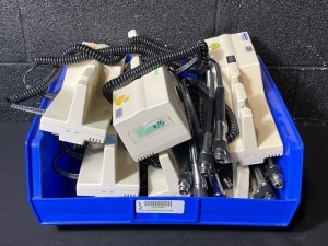 WELCH ALLYN 767 SERIES OTO/OPTHALMOSCOPE W/O HEADS (LOT OF 6)