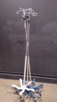 LOT OF IV POLES