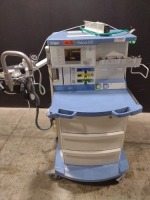 DRAGER FABIUS GS ANESTHESIA MACHINE WITH (3.37A SOFTWARE VERSION, VOLUME CONTROL, PRESSURE CONTROL, MAN SPONT)