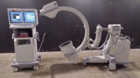 OEC SERIES 9800 VASCULAR C-ARM SYSTEM WITH 12 INCH II TO INCLUDE DUAL MONITOR WORKSTATION WITH HAND CONTROL & FOOTSWITCH