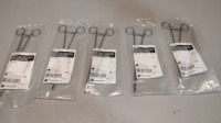 LOT OF V.MUELLER CH1775 DEBAKEY -COOLEY CARDIOVASCULAR FORCEPS