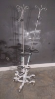 LOT OF IV POLES