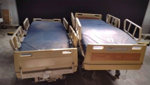 LOT OF (2) HILL-ROM ADVANCE SERIES HOSPITAL BEDS
