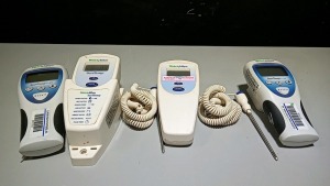 LOT OF WELCH ALLYN SURETEMP THERMOMETERS