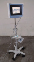 NATUS PEDIATRICS REF OBM00001 CFM OLYMPIC BRAINZ MONITOR AND DATA ACQUISITION BOX ON ROLLING STAND